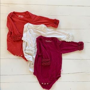 Rufflebutt onesies